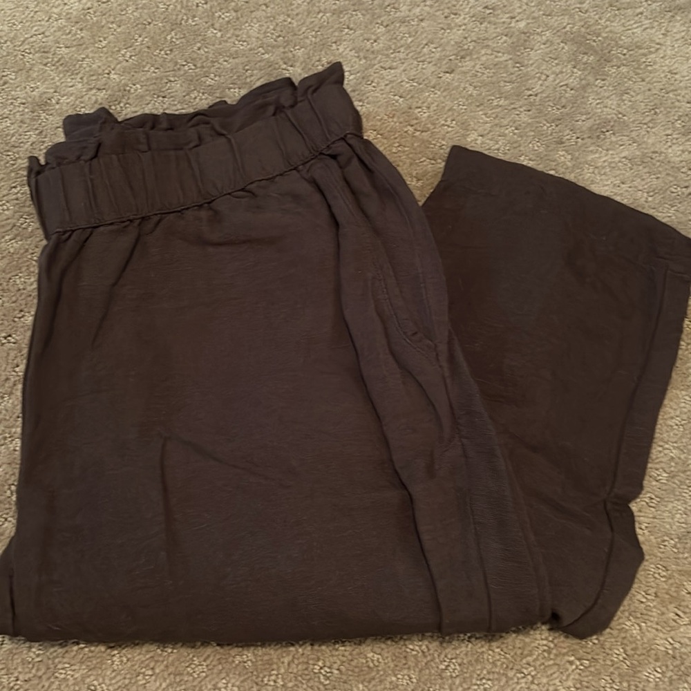 EUC Brown H&M linen pants